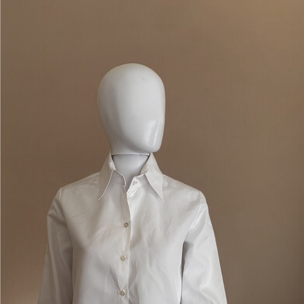 The Row White Button Down Shirt - Picture 6 of 8